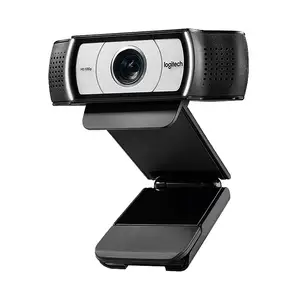 Logitech-cámara web C930 c Original, Webcam para escuela en línea y reuniones para ordenador, cámara de vídeo USB, Zoom Digital