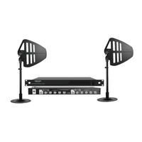 Système de sonorisation professionnel Line Array complet, enceintes doubles 12 pouces, amplificateur 2500W, son surround pour scène, diffusion en direct