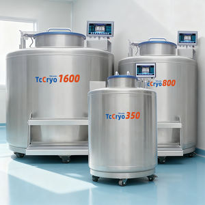대용량 실험실 초저온 저장탱크 Ln2 제대혈 세포 보관 은행 스테인리스 바이오뱅크 - Product Image 1