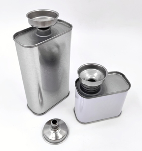 กรวยสแตนเลสขนาดเล็กสำหรับบรรจุน้ำมันฝาปิดขวดและฝาปิดสำหรับกระป๋องโลหะ - Product Image 2