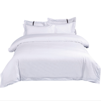 Yalan Textile 200TC 50% coton 50% polyester hôtel lin tissu pour ensemble de literie