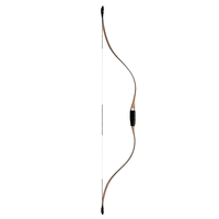 Arc de chasse traditionnel long Siyah de nouvelle conception AF Archery, en fibre de verre haute résistance, pour tir à l'arc en extérieur, avec système d'économie d'effort.