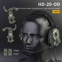 Casque de sport de plein air JinTeng 2023, deux styles, version sans réduction de bruit, HD20 de la cinquième génération de puce tactique