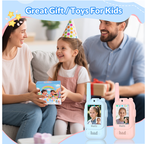 Factory Product Play Cell Phone Kids <b>Smart</b> HD Dual Camera Touch Screen <b>Games</b> Phone Recording Function Birthday Gift for Girls - Product Image 4
