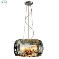 Lampe suspendue en verre à la forme d'un verre, design créatif moderne, produit de luxe, luminaire décoratif d'intérieur, nouveau modèle, idéal pour une chambre à coucher