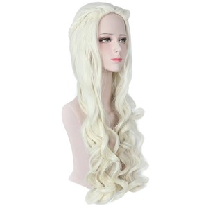 Nuevas Pelucas de Cosplay Europeas y Americanas, Aventuras de <span class=keywords><strong>Alicia</strong></span> en el País de las Maravillas, Reina Blanca, Sombrerero Loco, Reina Roja - Alta Calidad - Product Image 2