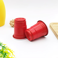 Gobelet de fête bicolore de 2 oz, gobelet de jeu en PS (polystyrène) réutilisable avec instructions de lavage à la main uniquement, pour mariages, banquets, supermarchés