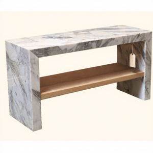 Décor à la maison nordique salon moderne meubles en pierre Table d'entrée <span class=keywords><strong>banc</strong></span> en marbre étroit Table <span class=keywords><strong>Console</strong></span> - Product Image 1