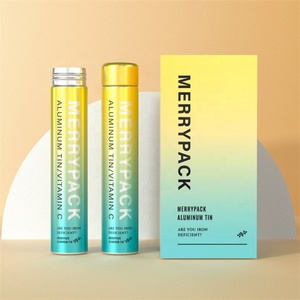 Supplement Manufacturer Aluminum Jar Super Vitamin C VC Effervescent Tablet Packaging <b>Container</b> - Product Image 5