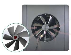 家庭用排気ファン 14インチ 40ワット ソーラー屋根換気扇 リモコン付き 金属製 ホテル・屋外用 - Product Image 3