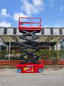 Plataforma Elevadora de Tijera Hidráulica, Elevador de Personas con Altura de Elevación de 8 m - Product Image 3