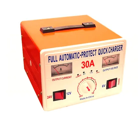 Portatile intelligente 30A 6v 12v/24v intelligente senza piombo acido batteria auto caricatore automatico