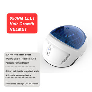 Portable CE LLLT Cheveux Laser Cap Thérapie Par La Lumière Rouge 204 Diode Laser Cap Laser Chapeau Pour La Croissance Des Cheveux Traitement Anti-Perte De Cheveux Thérapie - Product Image 4