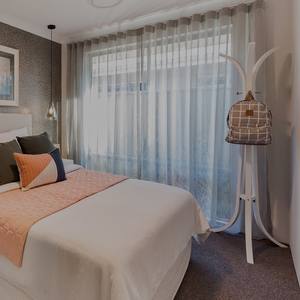 Rideau en <span class=keywords><strong>lin</strong></span> semi-transparent personnalisé, tissu tulle doux, en gris et <span class=keywords><strong>blanc</strong></span>, pour maison, salon, hôtel, nouvelle collection, Oem odm - Product Image 5