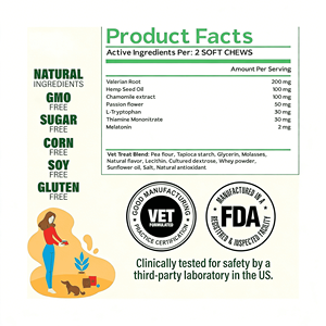 OEM/ODM Golosinas Masticables Suaves para <span class=keywords><strong>Perros</strong></span>, Refuerzo Inmunológico Canino, Calmante, Absorción Rápida, Seguro, Premium - Product Image 5