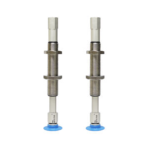 진공 흡입 컵을 작동시키는 완충식 실리콘 고무 진공 흡입 로봇이 있는 평면 흡입 컵 - Product Image 4