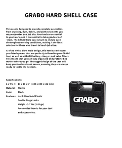 Nemo Grabo outil d'aspiration électrique Grabo Plus élévateur à ventouse électrique pour carreaux de verre, bois, mur, pierre, granit, marbre - Product Image 5