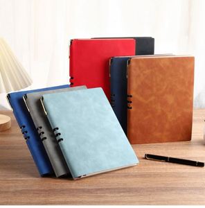 Carnet A5 en PU, couverture souple, nouveau design, carnet d'affaires haut de gamme, logo personnalisé pour les entreprises, cadeaux d'affaires pour les fêtes - Product Image 5
