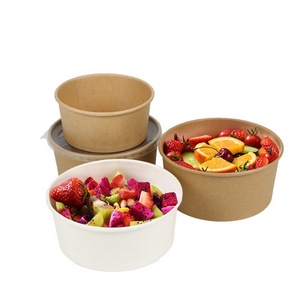 Bol à soupe avec couvercle jetable, de cuisine, personnalisable, avec impression personnalisée, en papier, <span class=keywords><strong>Ramen</strong></span>, vente en gros - Product Image 2