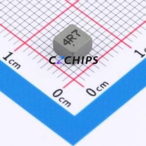ZEMS404030-4R7M ตัวเหนี่ยวนำไฟฟ้าแบบ SMD, 4.1x4.1 มม. ( ค่าความเหนี่ยวนำ: 4.7uH ) ( ความแม่นยำ: 20% กระแสไฟฟ้าที่กำหนด: 4.5A ) - Product Image 1