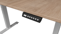 Bureau debout électrique ergonomique à moteur unique, réglable en hauteur, pour ordinateur de bureau – Prix usine