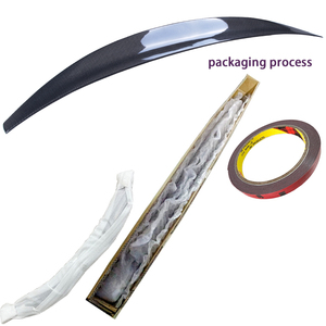 สปอยเลอร์หลังคาร์บอนไฟเบอร์ทรง Sedan สำหรับ A6 C7 ปี 2012-2015 - Product Image 6