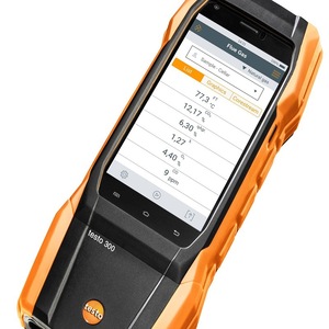 Analyseur de gaz de combustion Testo 300, écran tactile intelligent, mesureur d'efficacité de combustion pour systèmes de chauffage - Product Image 2