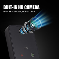 Serrure de porte intelligente WAFU ODM OEM WF-X8-Camera Tuya avec empreinte digitale, Wi-Fi et caméra pour portes en bois et en aluminium
