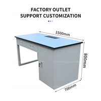 Banc de travail industriel sur mesure pour atelier, ligne d'assemblage, table en acier ESD, banc de travail électronique pour salle blanche