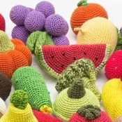 Handgemaakte Gehaakte Play Food Speelgoed Baby Educatief Speelgoed Gebreide Patroon Amigurumi Voedsel Gehaakte Fruit Groenten Play Food Speelgoed