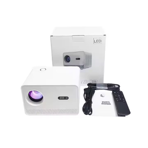 โปรเจคเตอร์พกพาขนาดเล็ก 4K วิดีโอโปรเจคเตอร์ 200 ANSI แอนดรอยด์โปรเจคเตอร์ โฮมเธียเตอร์ โปรเจคเตอร์ 720P M10 Plus มินิโปรเจคเตอร์ - Product Image 1