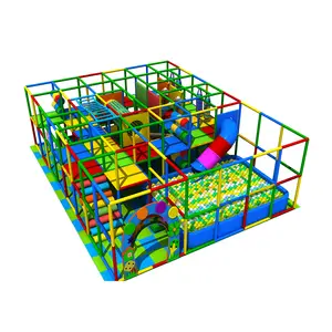 Indoor Kids Playground Equipment Commercial Child Daycare Soft Play Center Kids Area Modular Playground Indoor Equipment