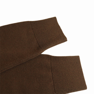 Áo len dệt kim nữ chất liệu len Merino, cổ tròn, tay rộng, dáng rộng, trơn, unisex, thiết kế riêng in logo, mùa đông ấm áp, bán buôn - Product Image 4