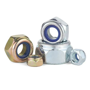 Thép carbon mạ kẽm din985 Nylon khóa <span class=keywords><strong>NUT</strong></span> - Product Image 1