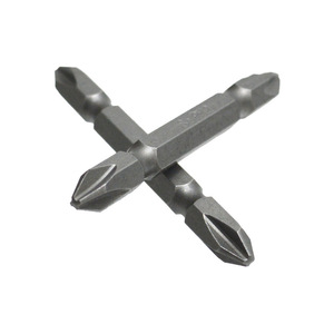 Double-Ended Phillips Screwdriver Bits 65mm PH2 S2 Steel For Electric Screwdriver - Product Image 1