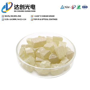 <span class=keywords><strong>Sulfure</strong></span> de zinc (ZnS) 99,99 % de pureté élevée, matériau cristallin fritté à haute température, indice de réfraction 2,3-2,4, faisceau d'électrons - Product Image 1