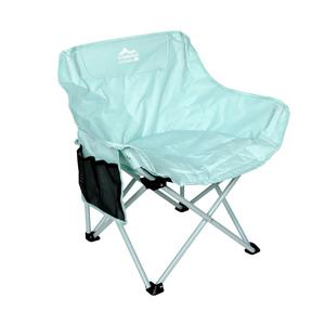 เก้าอี้รองจานโลหะแบบพับได้เบาะนั่งสบายปรับแต่งได้เก้าอี้มูนแชร์สำหรับตั้งแคมป์ - Product Image 1