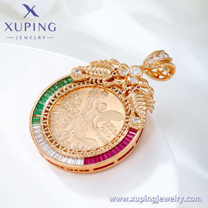 X000899678 XUPING Bijoux Mode Grand Scorpion Ange Souvenir Pièce Mode Hommes Pendentif - Product Image 5