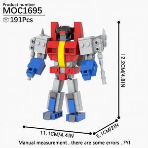 Robot Deformable de Película de Acción, Kits de Ladrillos Creativos MOC, Yoshi <span class=keywords><strong>Mario</strong></span> <span class=keywords><strong>Kart</strong></span>, Ladrillos de Construcción DIY, Juguetes de Bloques de Construcción para Niños MOC1695 - Product Image 3