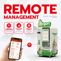 Máquina Expendedora Automática Comercial de Acai Bowl con Sistema de Aderezos para Tiendas de Postres