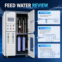 Usine de traitement d'eau par osmose inverse (RO) en conteneur robuste et résistant aux intempéries pour les champs pétroliers et gaziers du désert