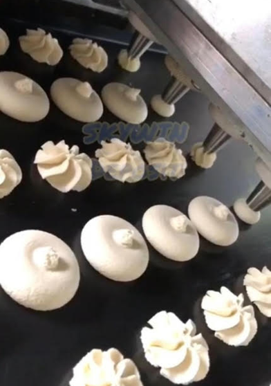 Small PLC Cookie Macaron Making Machine Cookie Biscuit Machine