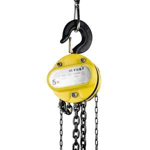 Yüksek kaliteli Otoy fabrika fiyat küçük kaldırma Mini manuel kasnak zincir makaralı kaldıraç 1 2 3 5 10 Ton - Product Image 6