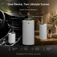 Diffuseur d'huiles essentielles pour voiture et maison, portable, de luxe, vente en gros, 2025