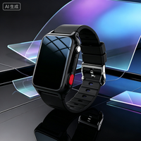 Smartwatch GS20 per Monitoraggio del Benessere con Temperatura, GPS, Rilevamento Cadute, SOS, Geofence Virtuale, Ricarica Magnetica, Impermeabile IPX7, Pronto per la Spedizione