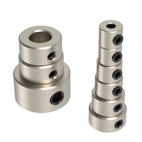 Anillo de Bloqueo de Acero Inoxidable 304, Manguito de Eje con Diámetro Interior de 2/3/4/5/6/7/8/10/12 mm para Impresora 3D, Router CNC