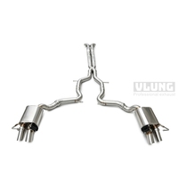 Échappement arrière à soupape en acier inoxydable haute performance pour Bentley Continental GT 4.0T Twin Turbo V8 2018-2023
