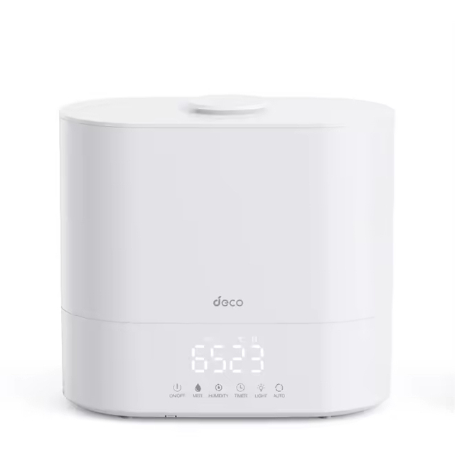 4L Electric Touch Humidifier Aromatherapy Function 1-Year Home Hotel Plastic Moist Evaporative Humidifier