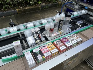 Machine d'étiquetage à colle thermofusible pour bouteilles, modèle <span class=keywords><strong>Allemagne</strong></span>, 10 ml, 60 ml, pour coins <span class=keywords><strong>de</strong></span> boîtes et étiquettes <span class=keywords><strong>de</strong></span> timbres fiscaux - Product Image 2