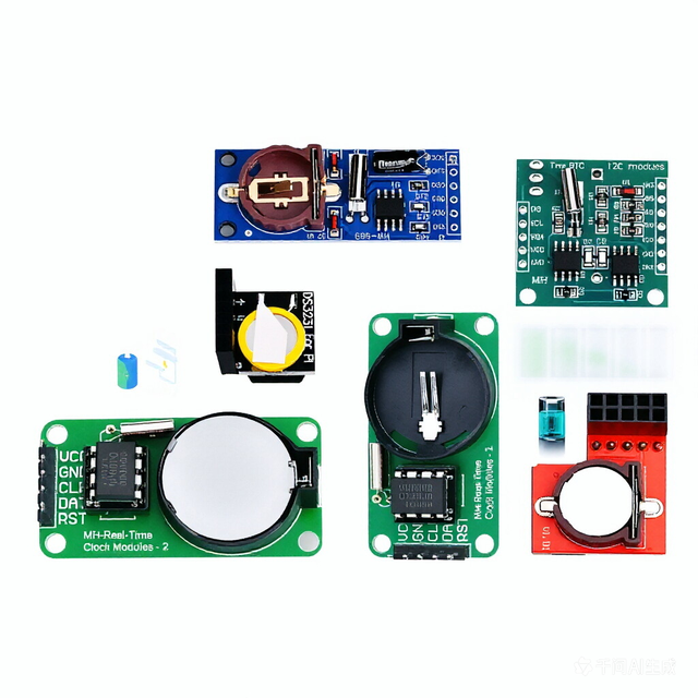 DS1302 3231 1307 PCF8563 RTC Module Real Time Clock with Battery Backup Power Loss Storage Timer for Arduino Raspberry Pi DIY